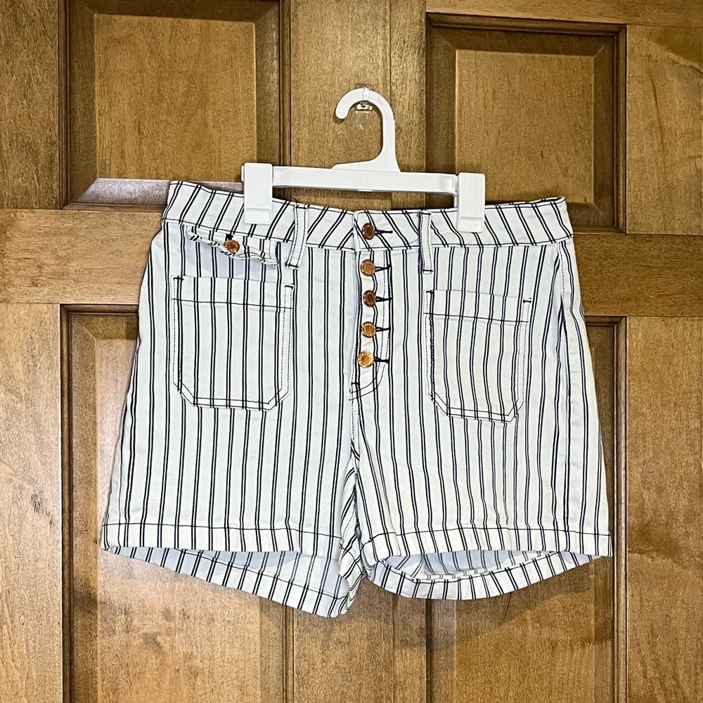 Judy Blue Jean Shorts Button Front Size XL